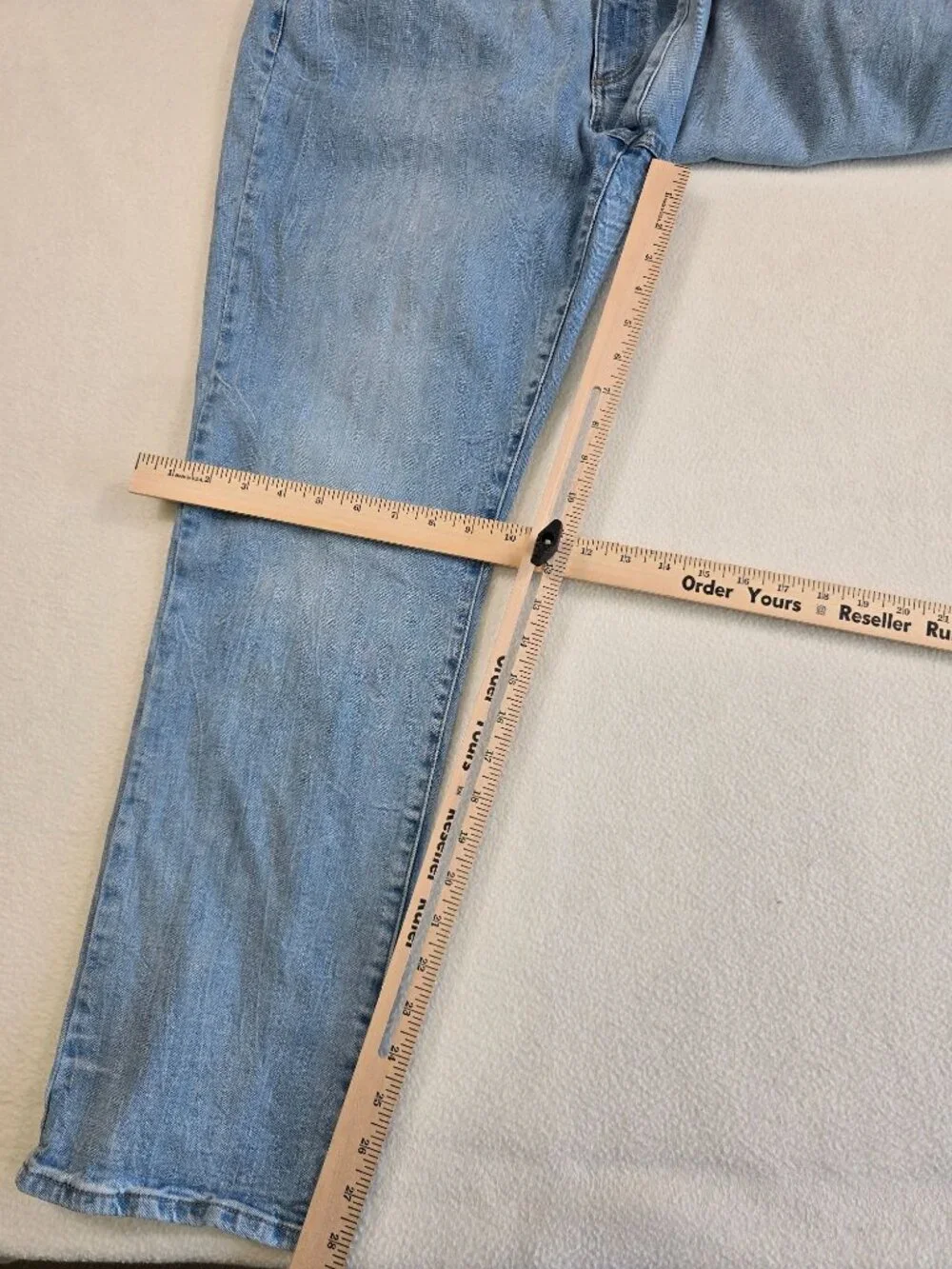 Arizona Jean Co. Womens Blue Denim Overalls XL - Picture 3 of 5